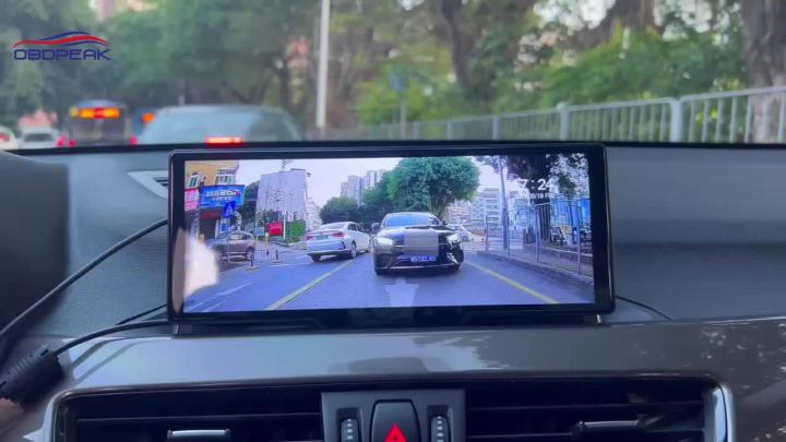 FHD 1920x1080P Car Rear View Camera Waterproof 2.5MM Jack Back Reverse Camera Parking Assistance for DVR Dashcam T30 K50 nike ja 3