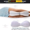 Heart-shaped leg pillow can be used for sleeping on the back, push the hip, leg support, removable leg rest.. 