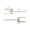 u shape floating shelf abstract shelves wall hanging shelf wall mounted shelves decoration piece | eagle woods | shelves for home | shelf for office | wall shelves decor book rack file rack U shape with tail end. 