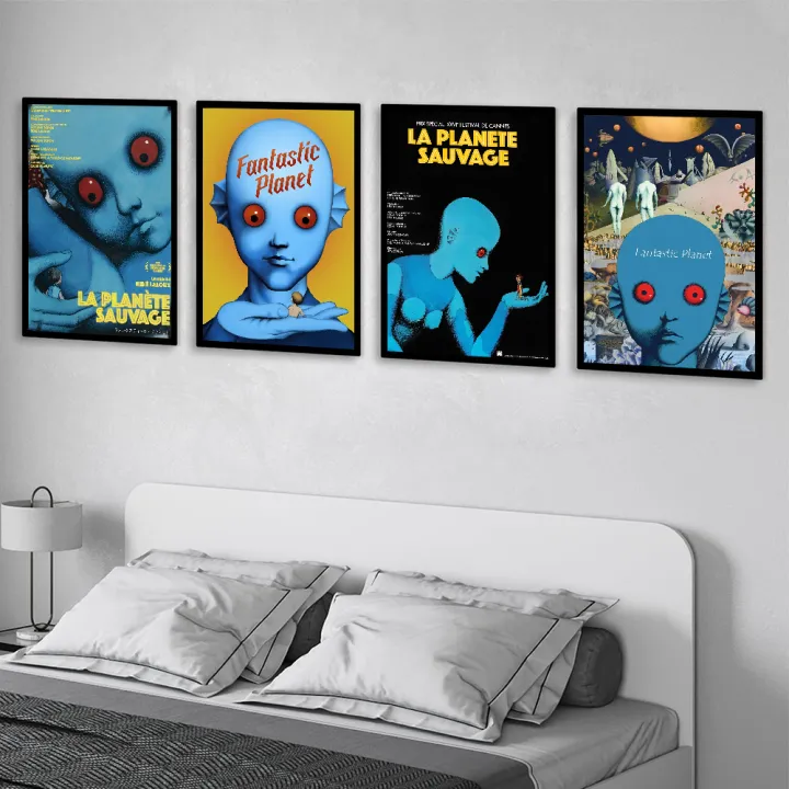 Classic%20Science%20Fiction%20Movies%20Fantastic%20Planet%20La%20Planete%20Sauvage%20Poster%20Waterproof%20Wall%20Art%20For%20Living%20Bedroom%20Room%20Decor%20Gift%20-%20Image%203