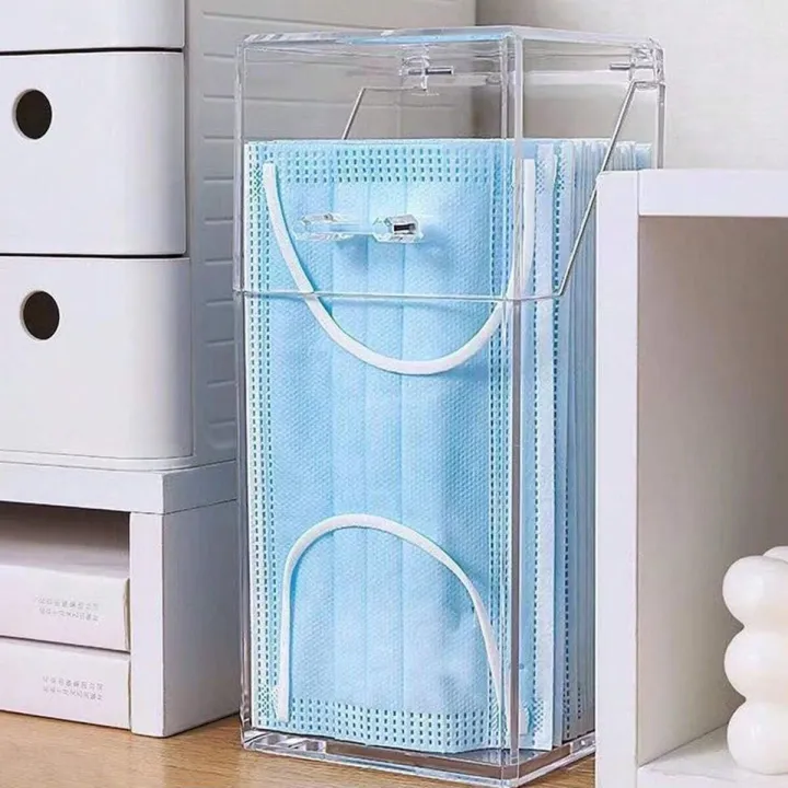 1/2pcs-Desktop%20Makeup%20Brush%20Storage%20Bucket%20Cup%20Holder%20with%20Lid%20Makeup%20Lipstick%20Cosmetic%20Storage%20Box%20Organizer%20Tube%20Transparent%20-%20Image%203
