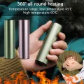 2000mah Mini Hand Warmer USB Rechargeable Pocket Portable Electric Hand Heater 2-speed Adjustable Winter Handheld Warmer Heater. 