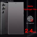 2-4PCS Matte Hydrogel Film for Samsung Galaxy S25 S24 S22 S21 S20 Ultra Plus FE Edge Screen Protector Not Tempered Glass. 