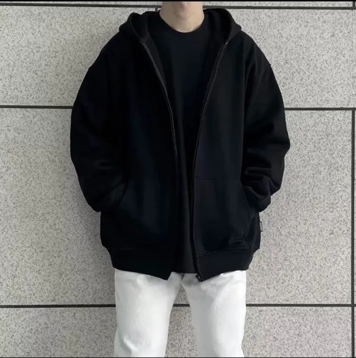 New%20%20Winter%20Inside%20Fur%20Full%20Zipper%20Plain%20Full%20Sleeve%20Hoodes%20For%20Men%20-%20Image%202