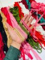 14 YARD ( گز) shittle lace for clothes |Duppata lace|Woman Fashion. 