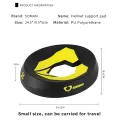SOMAN Helmet Support Pad Portable Motorcycle Helmets Stand Donut Ring Scratch-resistant Anti-skid Anti-scratch. 
