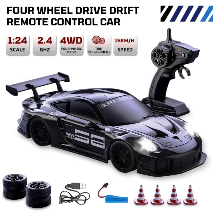 1/24%20Large%20Remote%20Control%20Drift%20Car%202.4G%2015km/h%20High%20Speed%20Electric%20RC%20Racing%20Supercar%20Toys%20for%20Boys%20Children's%20Birthday%20%20-%20Image%202