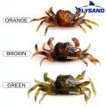 FLYSAND Bionic Crab Silicone Soft Bait Artificial Lifelike Sharp Hook Fishing Lure Freshwater Fish Jig Head Baits Fishing Tackle. 