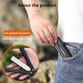 1pc Portable Double Side Grindstone Professional Kitchen Sharpener for Pocket Folding Knife Sharpening Stone Sharpener Diamond. 