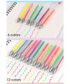FOSKA Neon Gel Pen 6/12 Pcs/set. 