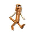 Italian Brainrot Tung Tung Sahur Figures Building Block Doll Tralalero Tralala Bombardino Crocodilo Bananini Block Model Toy.