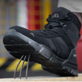 Light Breathable Safety Shoes For Men Steel Toe Cap Anti Smash Work Shoes Indestructible Anti-puncture Kevlar Insoles Male Boots.