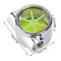 Water Flow Indicator Computer Cooling Flow Indicator Tungsten Alloy G1/4" Standard Female to Female Thread Visual Flow Indicator. 