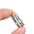 4Pcs 2.4 Bar Car Tire Pressure Guage Cap Sensor Indicator Alert Monitoring Tool Tyre Cap Indicator Alert Air Pressure Gauge. 