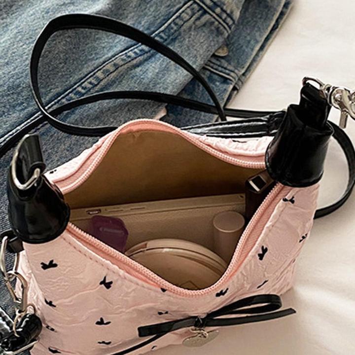 Mini%20Compact%20Handbag%20Women's%20%20Niche%20High-end%20Bow%20Dumpling%20Bag%20Shoulder%20Messenger%20Bag%20-%20Image%204