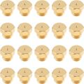 20PCS M5×0.5mm/0.68mm Brass Jet Nozzle for  LPG Natural Gas Pipe, Water Heater, DIY Burner Parts. 