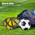 1/2Pcs Football Target Net Foldable Football Training Net Easy to Attach and Detach Soccer Goal for Football Training Practice.