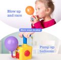 AIR POWER BALLOON CAR TOY FOR KIDS PLAYING. 