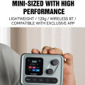 M-VAVE POCKET AMP Gray Pocket Effects Pedal Multi-Effect Processor 6-in-1 USB-C Suitable for Direct Recording Guitar Bass. 