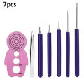 Quilling Paper Pen Scrapbooking Rolling Manual Craft DIY Origami PVC Handle Slotted Structure Practical Quilled Tools. 