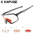 Kapvoe Photochromic Sunglasses Man MTB Climbing Glasses Outdoor Sports Bike Cycling Glasses Women Driving Bicycle Goggles UV400.