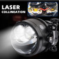 3 Inch Led Projector Universal Headlights Fog Lights for Vehicles Laser Lenses Three Color Spotlights For Bmw Benz Toyota Nissan. 