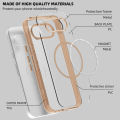 MagSafe Magnetic Colorful Transparent Clear Phone Case for Google Pixel 9a, Wireless Charging Anti Scratch Phone Case. 