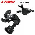 NEW! LTWOO T7 1x10 Speed Two Way Release Shifter + Stabilize Damping Rear Derailleur Cage length 82mm, 10s. 
