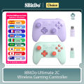 8BitDo Ultimate 2C Wireless Gaming Controller for PC, Windows 10, 11, Steam Deck, Raspberry Pi, Android Gamepad Accessories. 