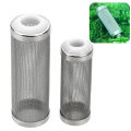 Stainless Steel Filter S/L Size Aquarium Accessories Inflow Inlet Protect Special Shrimp Cylinder Filter Shrimp Net.