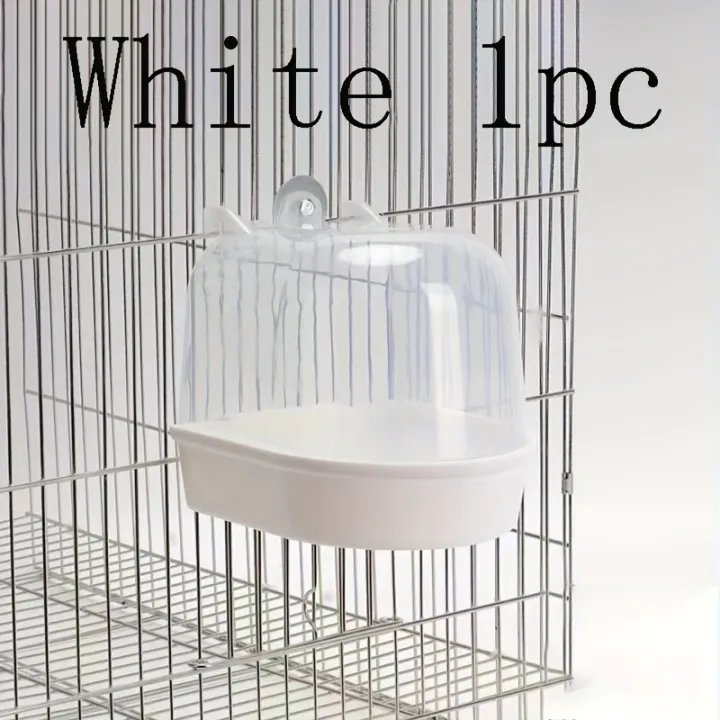 Transparent%20Bird%20Bath%20Tub%20-%20Splash-Proof%20PP%20Shower%20for%20Parrots,%20Lovebirds%20&%20Conures%20w/%20Easy-Grip%20Handle%20-%20Image%207