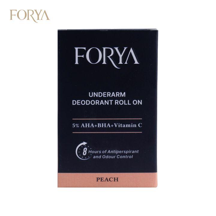 FORYA%20-%20%20Underarm%20Deodorant%20Roll%20On%20-%2040ml%20Peach%20Fragnance%20(Pack%20of%203)%20-%20Image%203