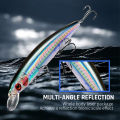 GOBAIT Floating Minnow 14cm 24g Top Water Fishing Lure Weight System HardBait Suspending Wobbler Strong Hook Jerk Bait 0-1.5m.