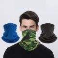 Breathable Sunscreen Ice Silk Scarf Outdoor Fishing Magic Face Scarf Neck Sleeve Cycling Mask Sports Headgear. 