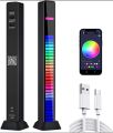 RGB Rechargable Musuc & Voice Control Smart Light Stick For Table & Decoration Colourful Danceing Light High Quality Material. 