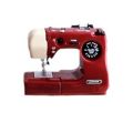 Portable Sewing Machine Mold Mini Electric Household Crafting Mending Overlock 12 Stitches Miniature Desk Ornaments. 