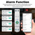ZigBee/WiFi Smart Circuit Breaker 1-63A With Metering DIN Rail For Tuya Home Wireless Voice Remote Control Switch  Home. 