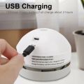 Table Vacuum Cleaner Mini Desktop Dust Vacuum With Detachable Nozzle USB Rechargeable Wireless Car Vacuum Cleaner Cleaning Tools. 