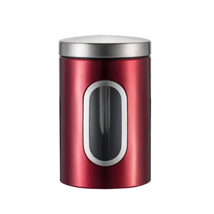 1/3Pcs%20Coffee%20Canister%20Stainless%20Steel%20Food%20Storage%20Jars%20with%20Visual%20Window%20Kitchen%20Storage%20Coffee%20Bean%20Tea-leaf%20Sealed%20Cans%20-%20Image%208