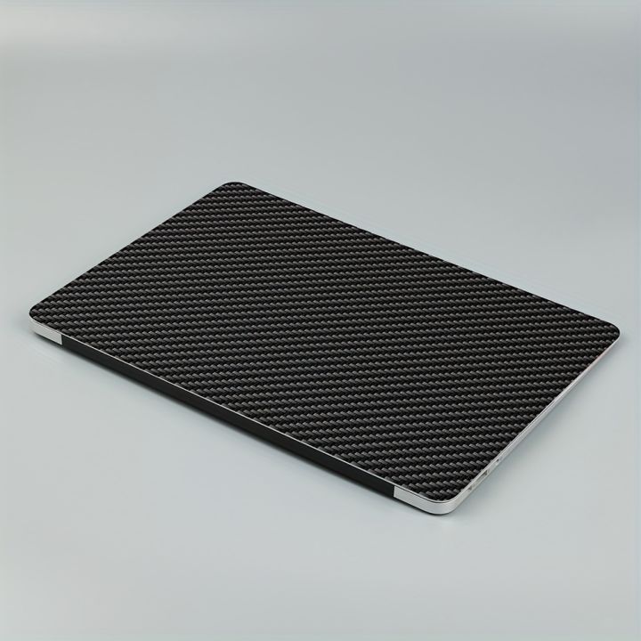 HUADO%202-Piece%20Set%2012.1%2013%2013.3%2014%2015%2015.4%2015.6%20Carbon%20Fiber%20Laptop%20Sticker%20Universal%20Net%20Sticker%20Reusable%20Laptop%20Case%20(Black)%20-%20Image%205