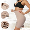 Anti Chafing Slip Short Women High Waist Safety Boyshort Invisible Under Dress Seamless Underwear Cool Smooth Control Panty 2PCS. 