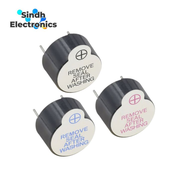 1~10PCS - 3.3/5/12V Active Buzzer Magnetic Long Continuous Beep Tone Alarm Ringer