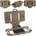 NEW Upgrade Tactical MOLLE Phone Holder, Folding Navigation Board, Cellphone Hold Gear, Airsoft Hunting Vest Accessories. 
