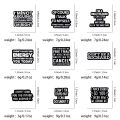 ENERGY Quotations Enamel Pin Cartoon Badges Adult Brooch Lapel Pins for Hats Backpacks Clothes Scarf Jewelry  for Friends. 