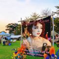 Singer Chappell Roan Family Gatherings Outdoor Atmosphere Flags Camping Decorations Banners. 