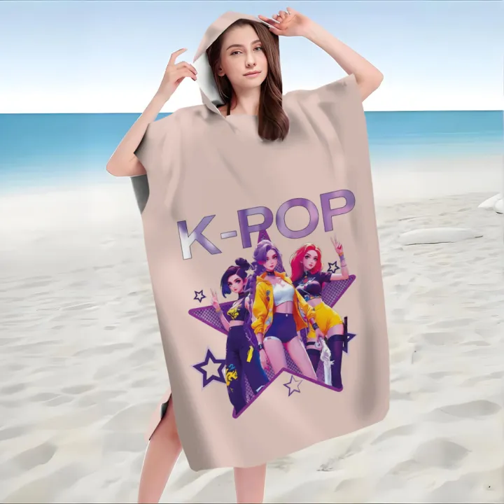 1PC%20%20Girl%20Group%20Hooded%20Bath%20Robe%20for%20Kids%20&%20Adults,%20Microfiber%20Quick%20Dry%20Beach%20Towel,%20Anime%20Cartoon%20Print%20for%20Pool%20Bath%20-%20Image%204