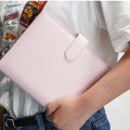 A5 New Vintage Refillable Notebook File Folder Notepad Cover Leather Ring Binder Office Supplies. 