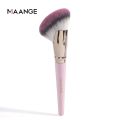 MAANGE Dense Blush Bronzer Brush Angled Makeup Brush Premium Brush Perfect For Face Contouring Highlighting For Creams Powders. 