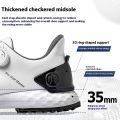 PGM XZ358 Golf Shoes Men's Sports Shoes Comfortable Cushioning Buckle Waterproof Anti Slip Golf Height Boosting Shoes. 