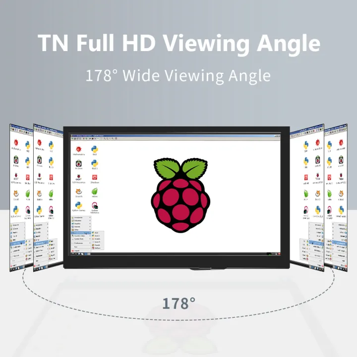 7%20Inch%20LCD%20IPS%20Display%20HDMI-compatible%20Touch%20Screen%20With%20Case%201024x600%20Resolution%20%20for%20Raspberry%20Pi%203%20Pi4%20PC%20Portable%20Monitor%20-%20Image%206